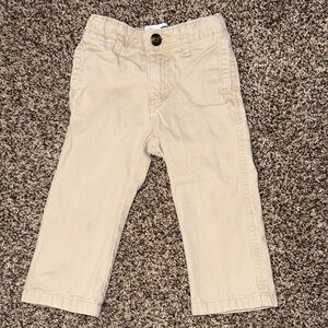 Old Navy Straight Khaki Pants size 18-24M